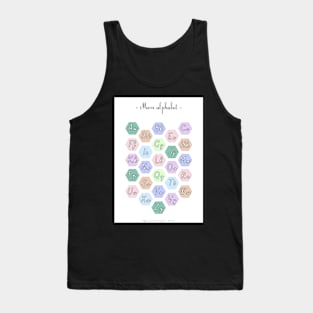 My alphabet - poster for children Tank Top